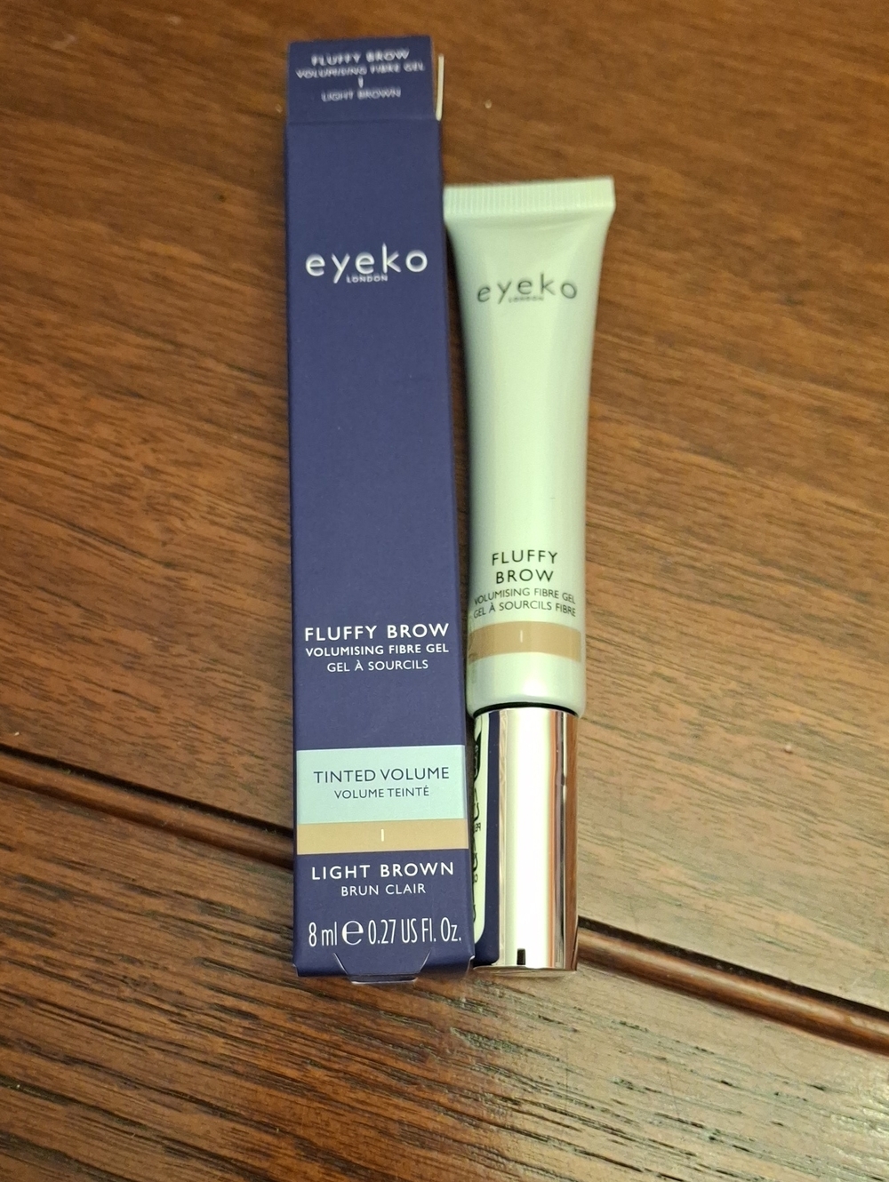 Eyeko Fluffy Brow Tinted Volume Gel — 1 Light Brown New